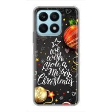 Рождественские Чехлы для Huawei Honor X8a (VPrint) (Елочка)