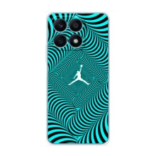Силиконовый Чехол Nike Air Jordan на Хуавей Хонор X8a – Jordan