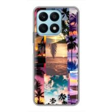 Силіконовий чохол з КАРТИНКАМИ літо для Huawei Honor X8a (AlphaPrint) (Літня відпустка)