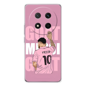 Чехлы Лео Месси в Майами на Huawei Honor X9c – GOAT MESSI