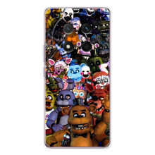 Чехлы Пять ночей с Фредди для Хuawei Понор Х9с (Персонажи Фредди)