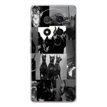 Чехол ДОБЕРМАН для Huawei Honor X9c (Коллаж Доберман)
