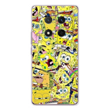 Чехол Губка Боб для Хонор X9с (Эмоции Спанч Боба)