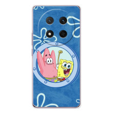 Чехол Губка Боб для Хонор X9с (В иллюминаторе)