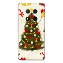 Чехол Новогодняя Елка на Huawei Honor X9c (Новогодний принт)