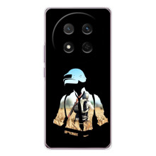 Силиконовый чехол с картинкой "Герой Pubg" на Huawei Honor X9c – Пубг мен