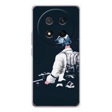 Силиконовый чехол с картинкой "Герой Pubg" на Huawei Honor X9c – В экиперовке