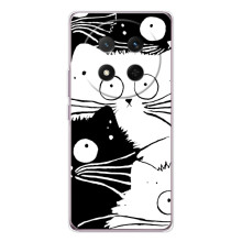 Бампер с изображением Котиков для Хuawei Понор Х9с (КОТИКИ)