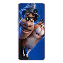 Чехол с принтом Душа на Huawei Honor X9c (Джо и кот)
