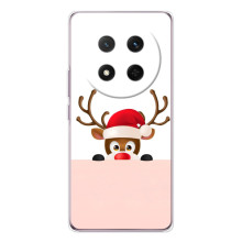 Чехол Санта Клаус для Huawei Honor X9c (Олененок)