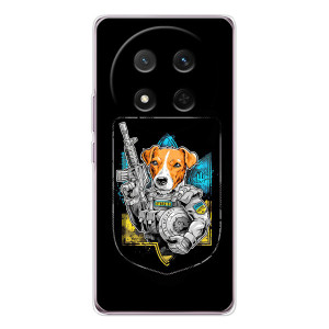 Чохол з принтом для Huawei Honor X9c – Патрон Воїн