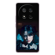 Чехлы Венсдей на Huawei Honor X9c Уэнсдей (AlphaPrint) – взгляд Уэнздей