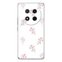 Чехол с цветочным принтом на Хонор X9с – Розовые цветы