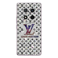 Чехол с брендом Луи Витон на Хuawei Гор ор Х9с (Серебряный Луи Витон)