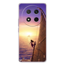 Чехол с мультфильмом Моана Huawei Honor X9c (Моана в море)