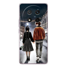 Чехол с дизайном Венздей 2 на Huawei Honor X9c – Уэнсдей и Тайлер