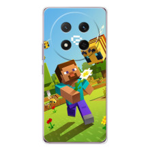 Чехол с картинками Майнкрафт для Хuawei Гор ор Х9с – Персонаж Майнкрафт