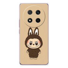 Чехол с Лабубу на Huawei Honor X9c (Коричневый Лабубу)