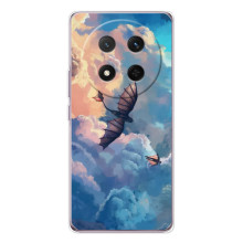 Чехол с принтом дракон Беззубик для Хuawei Гор ор Х9с (Беззубик в небе)