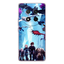 Чехол с принтом дракон Беззубик для Хuawei Гор ор Х9с (Герои Беззубика)