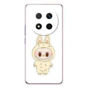 Чохол з принтом Лабубу для Huawei Honor X9c – Бежевий Лабубу