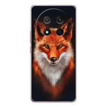 Чехол с принтом лисички на Хuawei Гор ор Х9с (Лиса на черном)