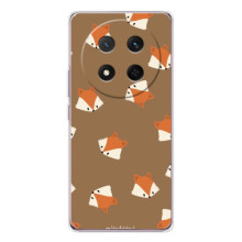 Чехол с принтом лисички на Хuawei Гор ор Х9с (Маленькие лисички)