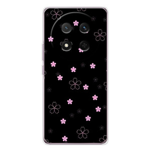 Чохол з розовим принтом для Huawei Honor X9c