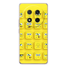 Силиконовый чехол Спанч Боб на Хuawei Понор Х9с (Спанч-БОБ)