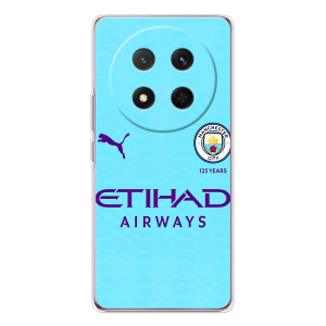 Силиконовые Чехлы принт Футбол на Huawei Honor X9c – Man City