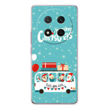 Силиконовый бампер на рождество для Huawei Honor X9c (Рождественское настроение)