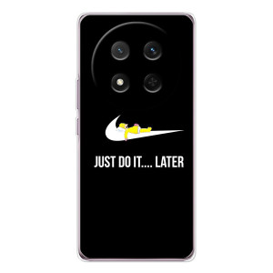 Силиконовый Чехол на Huawei Honor X9c с картинкой Nike (Later)