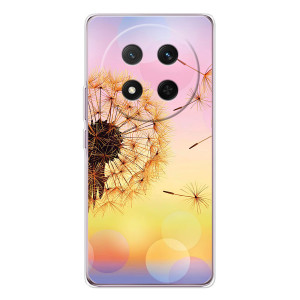 Силиконовый Чехол с одуванчиками на Huawei Honor X9c – Цветок-одуванчик