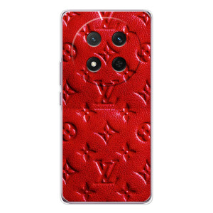 Текстурний Чохол Louis Vuitton для Хuавеі Горір X9c – Червоний ЛВ
