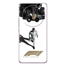 Чехол с прнтом Формула 1 на Huawei Honor X9c – Логотип Ф1