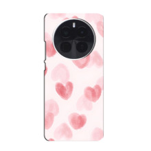 Чохол з розовим принтом для Huawei Honor X9d – Рожеві сердечки