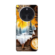 Чохол з унікальним дизайном 'Осінь з кавою' для Huawei Honor X9d – Осінньо-зимове кава