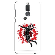 Чехлы с принтом Спортивная тематика для Huawei Mate 10 Lite – Волейболист