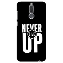 Силіконовый Чохол на Huawei Mate 10 Lite з картинкою НАЙК (Never Give UP)