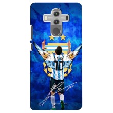 Чехлы для Huawei Mate 10 Pro (Leo чемпион) (AlphaPrint) (Месси сборная)