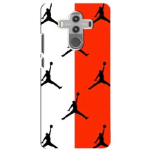 Чехлы для Huawei Mate 10 Pro - с картинкой JORDAN (AlphaPrint) (Лого Джордан)