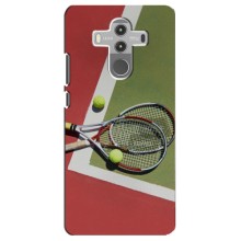 Чохли з прінтом Спортивна тематика для Huawei Mate 10 Pro – Ракетки теніс