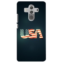 Чехол Флаг USA для Huawei Mate 10 Pro (USA)