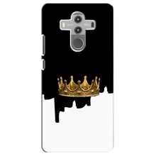 Чехол (Корона на чёрном фоне) для Хуавей Мейт 10 Про – Золотая корона