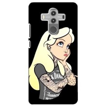 Чехол с печатью для Huawei Mate 10 Pro - (Мода) (AlphaPrint) (Девочка в тату)