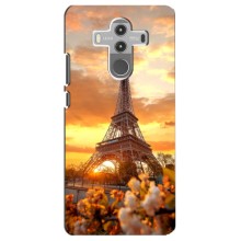 Чехол Эйфелева Башня для Huawei Mate 10 Pro - (AlphaPrint) (Солнечная башня)