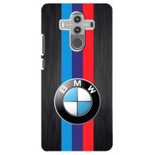 Чехол для Хуавей Мейт 10 Про - с принтом БМВ (AlphaPrint) (Лого BMW)
