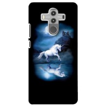 Чехол для Хуавей Мейт 10 Про - (Единорожки - Новинки) (AlphaPrint) (Единорог)