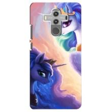 Чехол Unicorn на Huawei Mate 10 Pro (Единорожки на тучках)