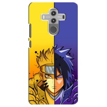 Купить Чехлы на телефон с принтом Anime для Хуавей Мейт 10 Про (Naruto Vs Sasuke)